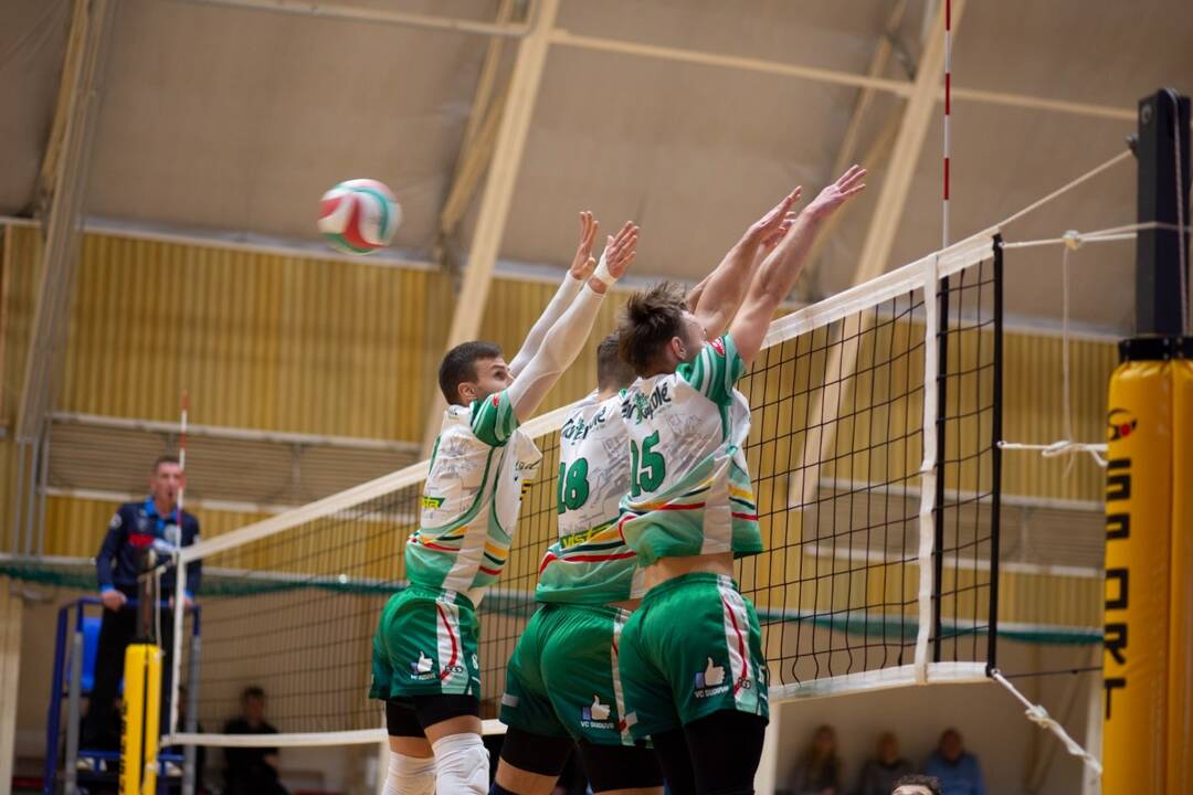 „Sūduvos“ tinklininkai vejasi TOP SPORT Lietuvos čempionato lyderius