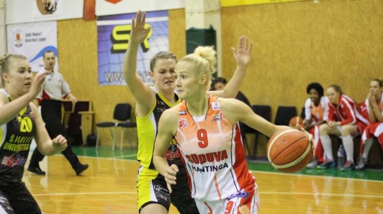 "Sūduvos" krepšininkės be problemų susitvarkė su šiaulietėmis