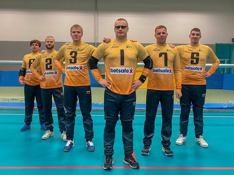 Brazilams nusileidę Lietuvos golbolininkai kovos dėl pasaulio čempionato bronzos