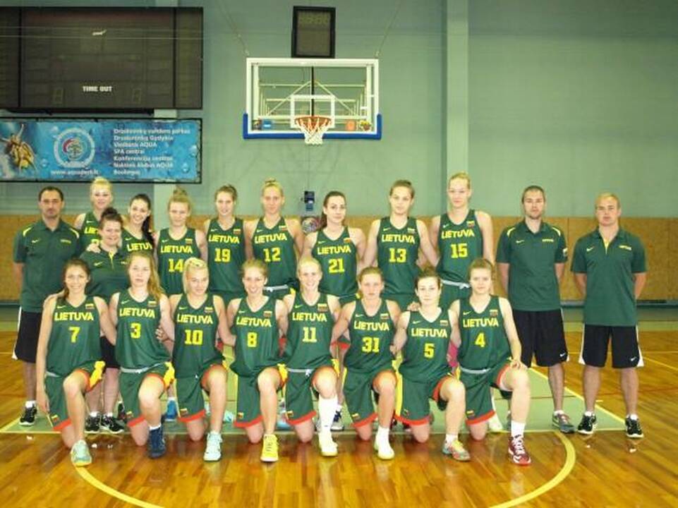 Lietuvos U-20 merginų krepšinio rinktinė pralaimėjo vokietėms