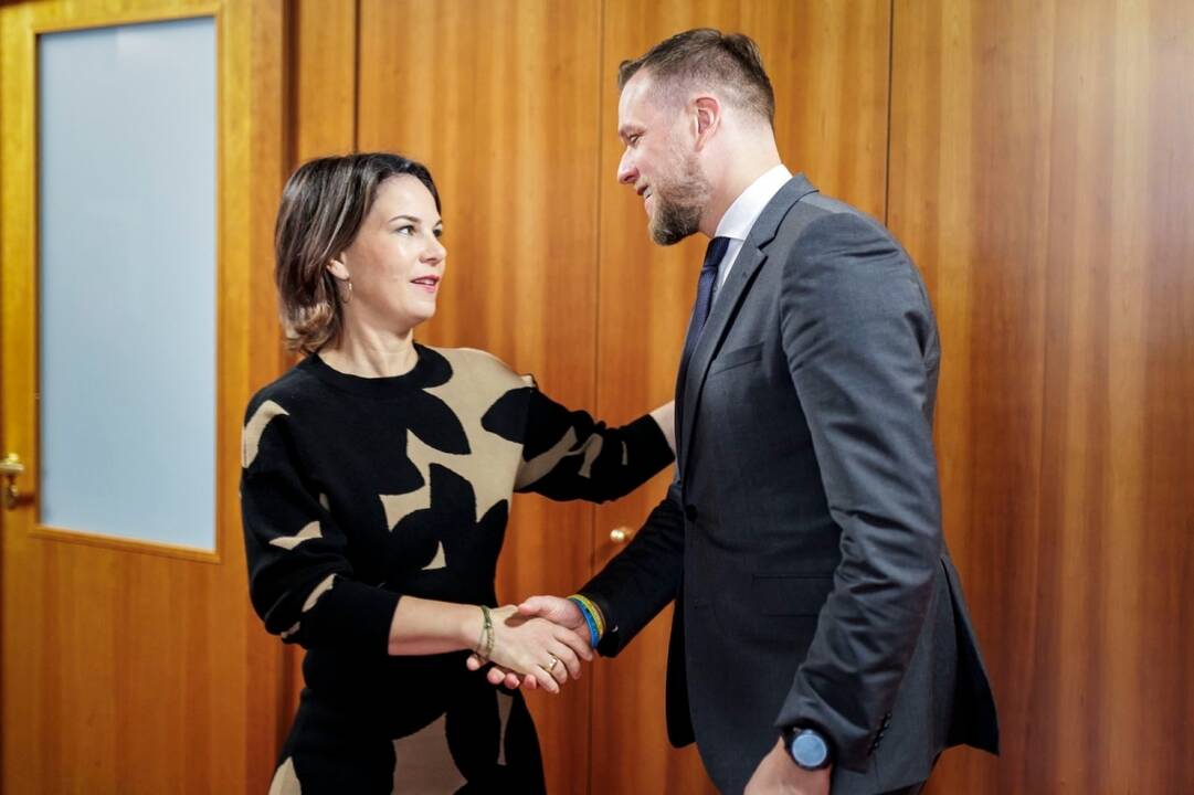 Gabrielius Landsbergis ir Annalena Baerbock