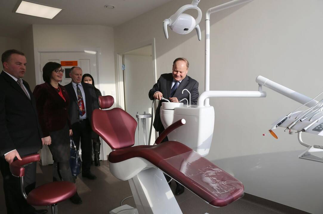 Vandžiogaloje – šiuolaikinis šeimos gydytojo centras