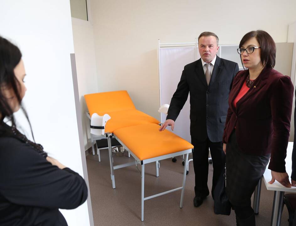 Vandžiogaloje – šiuolaikinis šeimos gydytojo centras