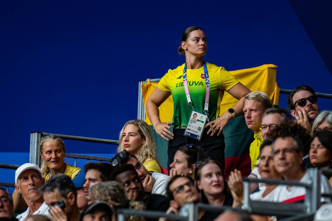 Olimpinių žaidynių disko metimo finalas