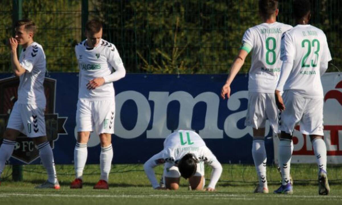 „Kauno Žalgirio“ futbolininkai grįžta į pergalių kelią