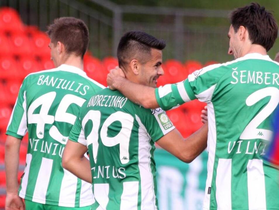 Vilniaus "Žalgiris" surengė įvarčių fiestą
