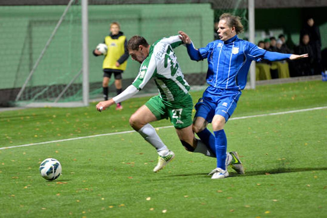 "Žalgiris" palaužė "Kruojos" futbolininkus