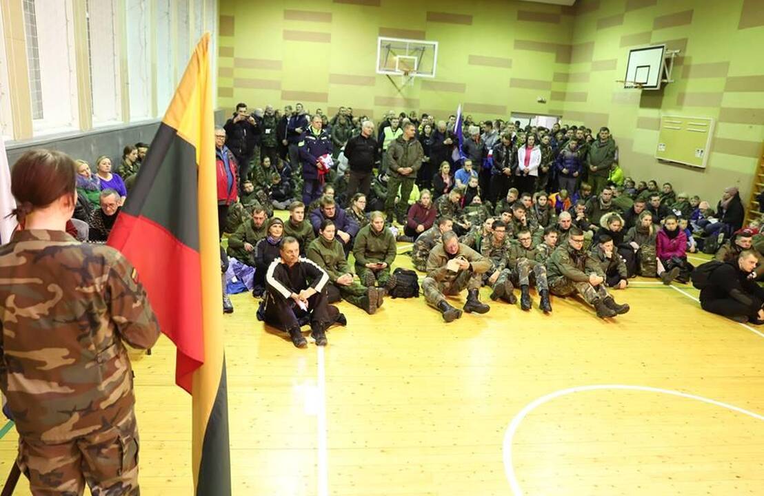 Naktinis žygis partizanų takais