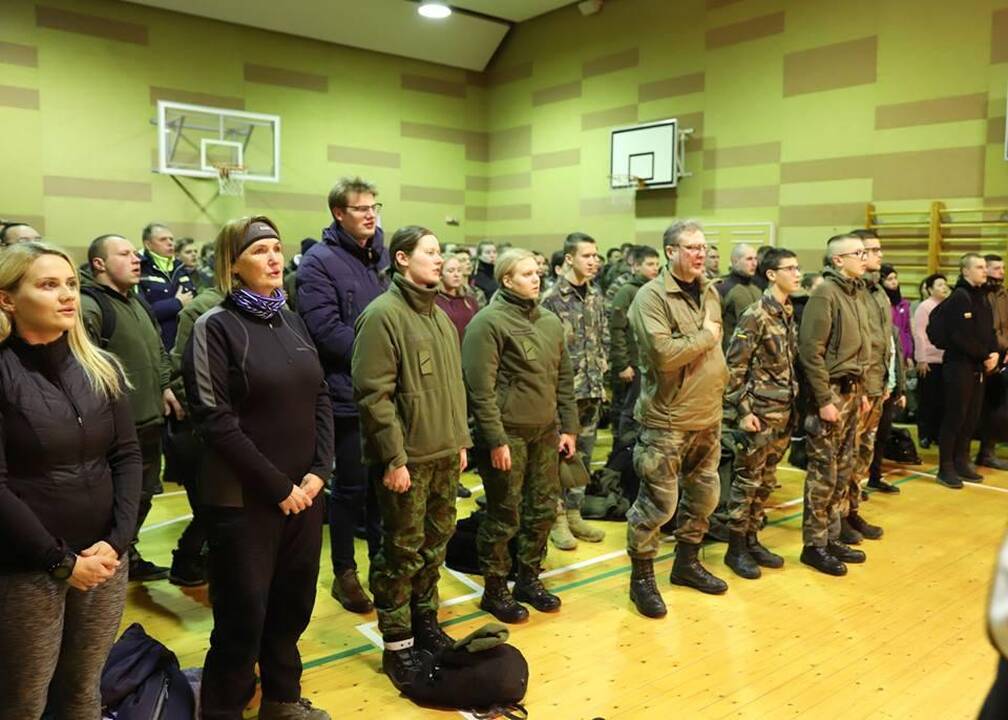 Naktinis žygis partizanų takais