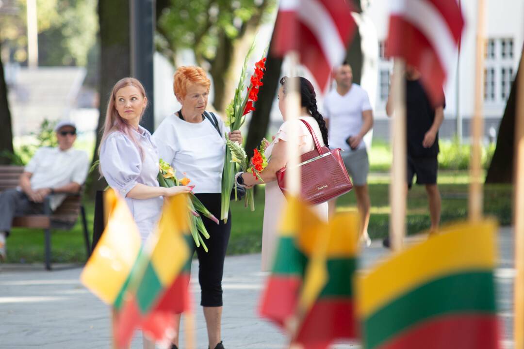 Kaune – renginys „Baltijos kelias. Mums pakeliui“