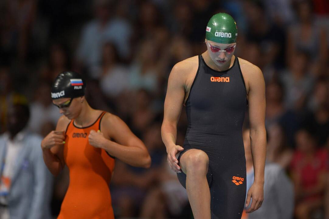 R.Meilutytei turnyre Mančesteryje nepavyko aplenkti nė vienos varžovės 