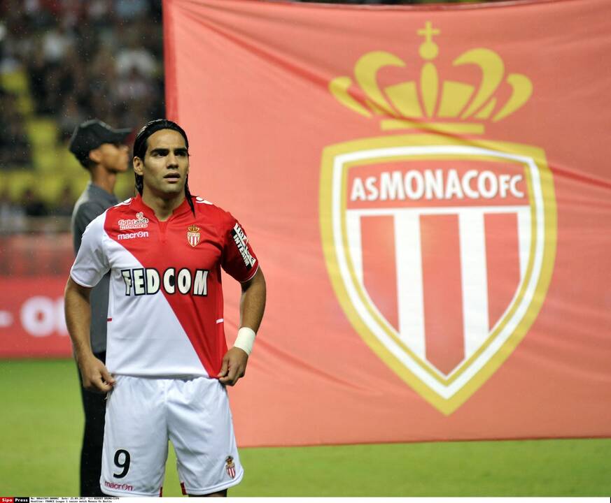 R. Falcao įvarčiai padėjo "Monaco" klubui tapti Prancūzijos lygos lyderiu