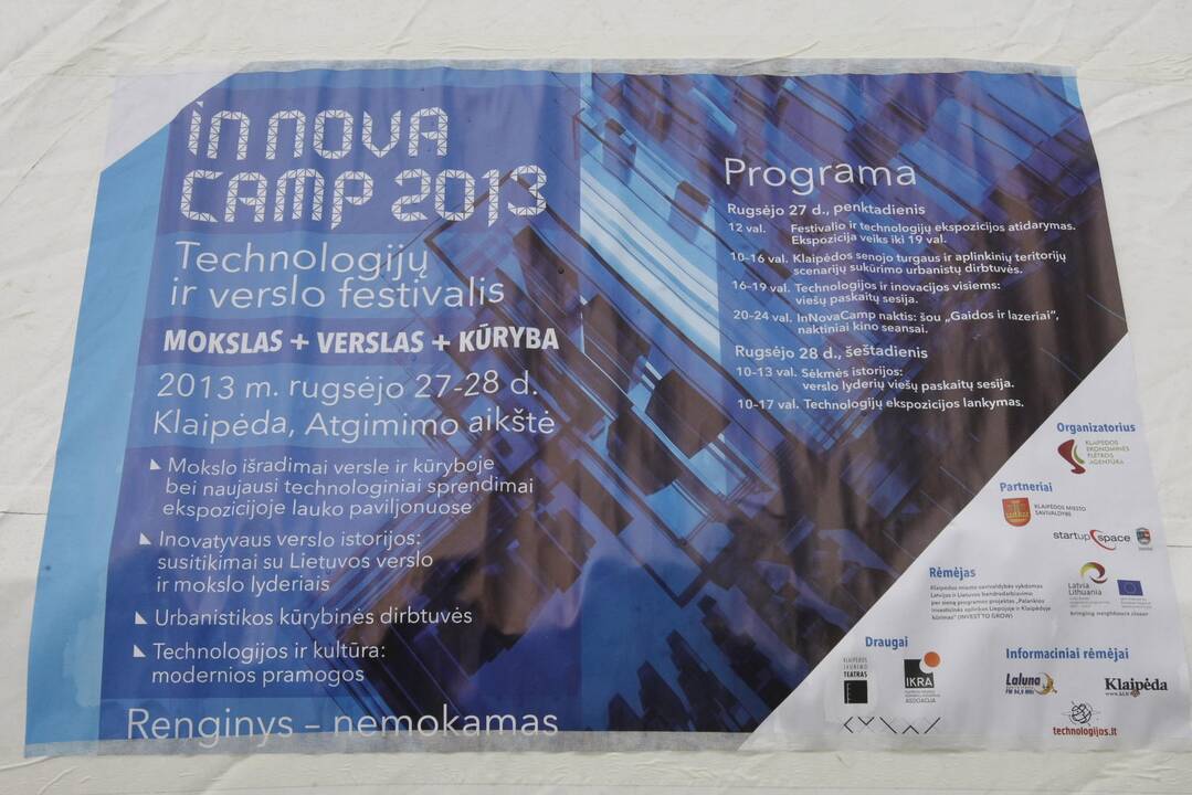 „InNovaCamp" festivalyje – ateities vizijos