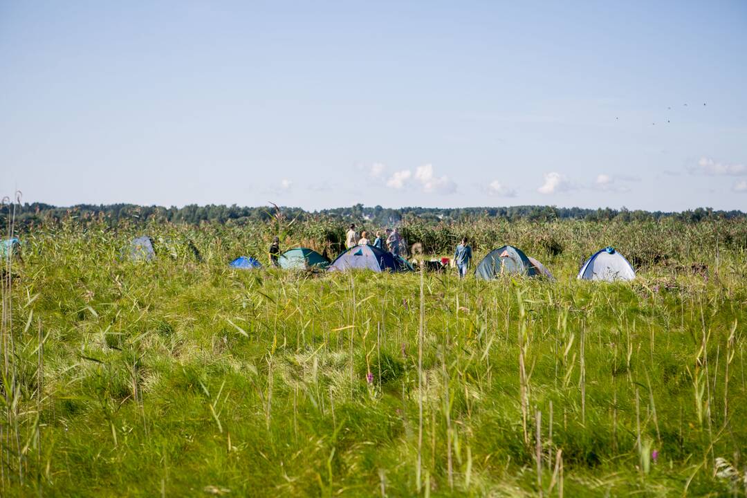 „Robinzonų sala“ Kauno mariose