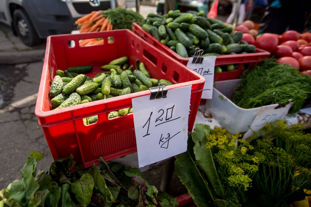 Lietuviškos gėrybės Kauno turguose