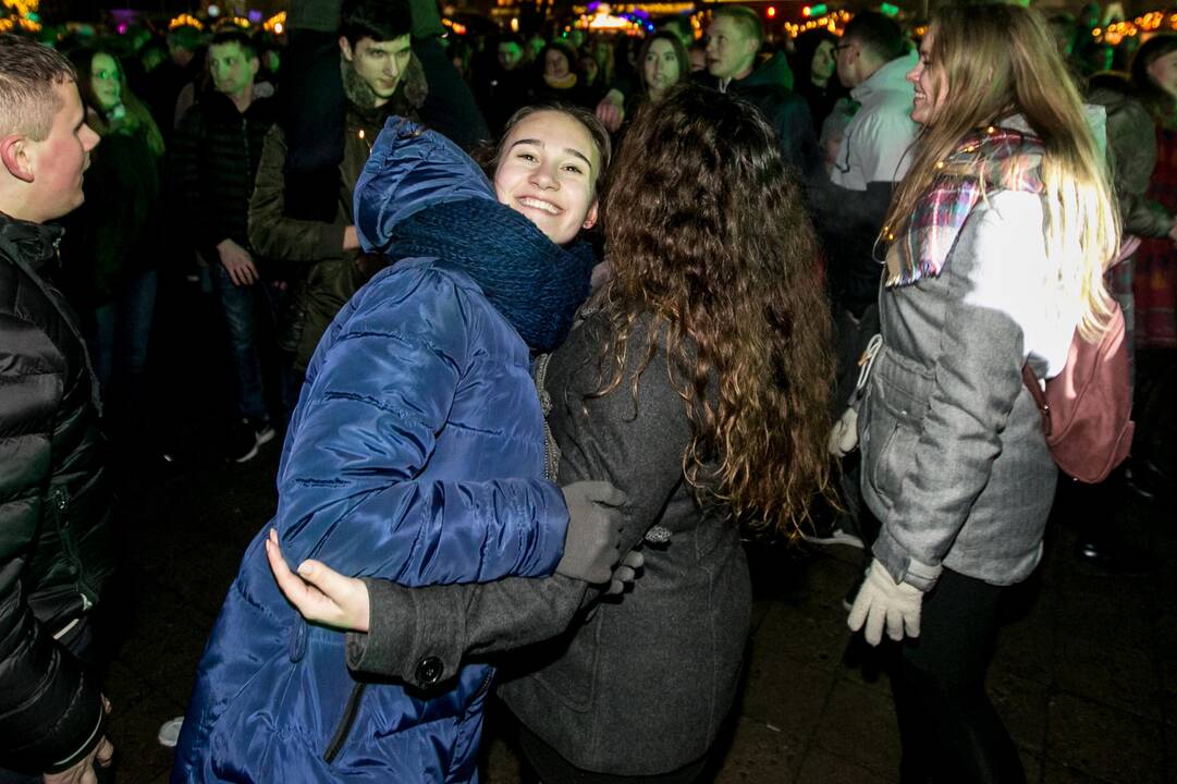 2018-ųjų metų sutikimas Kauno rotušėje