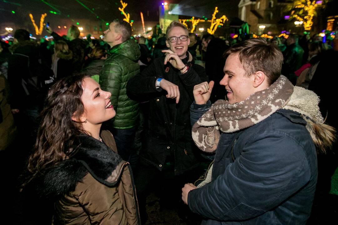 2018-ųjų metų sutikimas Kauno rotušėje