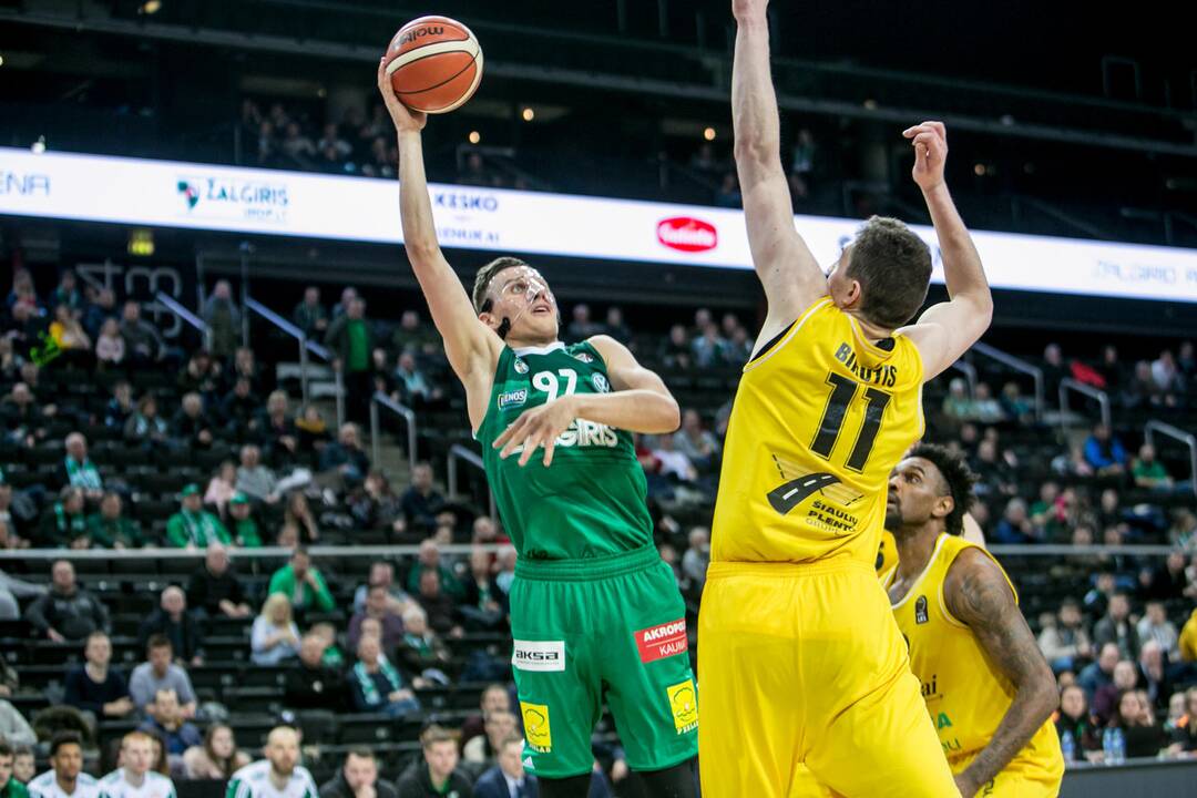 „Žalgiris“ – „Šiauliai“ 85:78