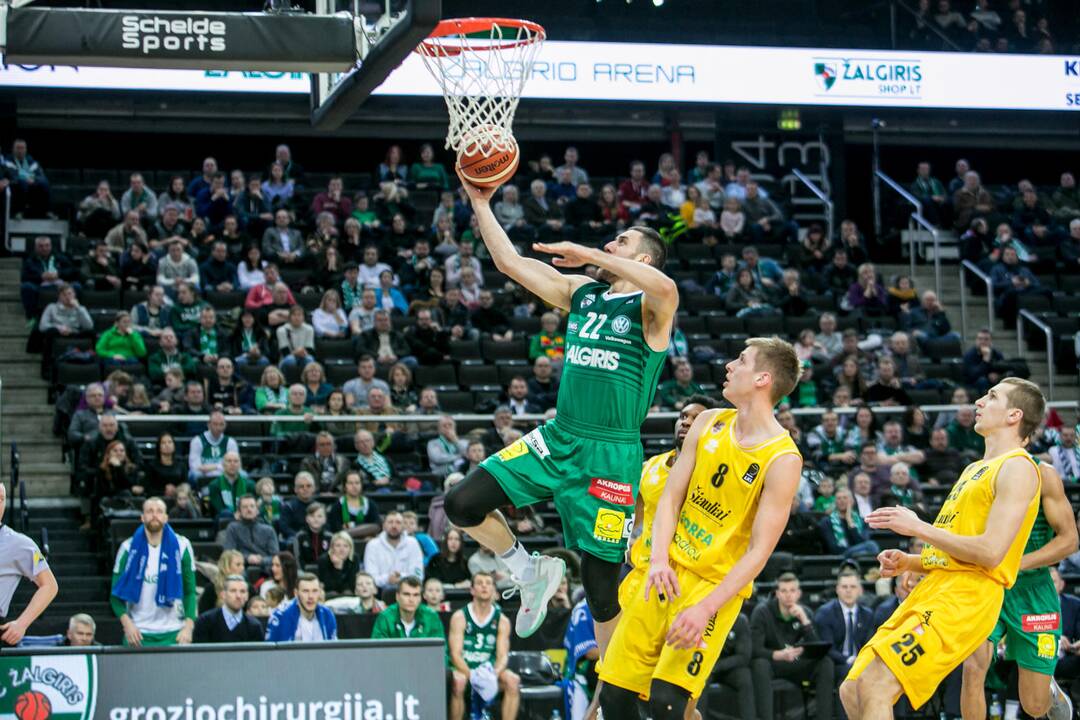 „Žalgiris“ – „Šiauliai“ 85:78