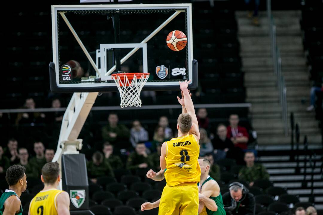 „Žalgiris“ – „Šiauliai“ 85:78