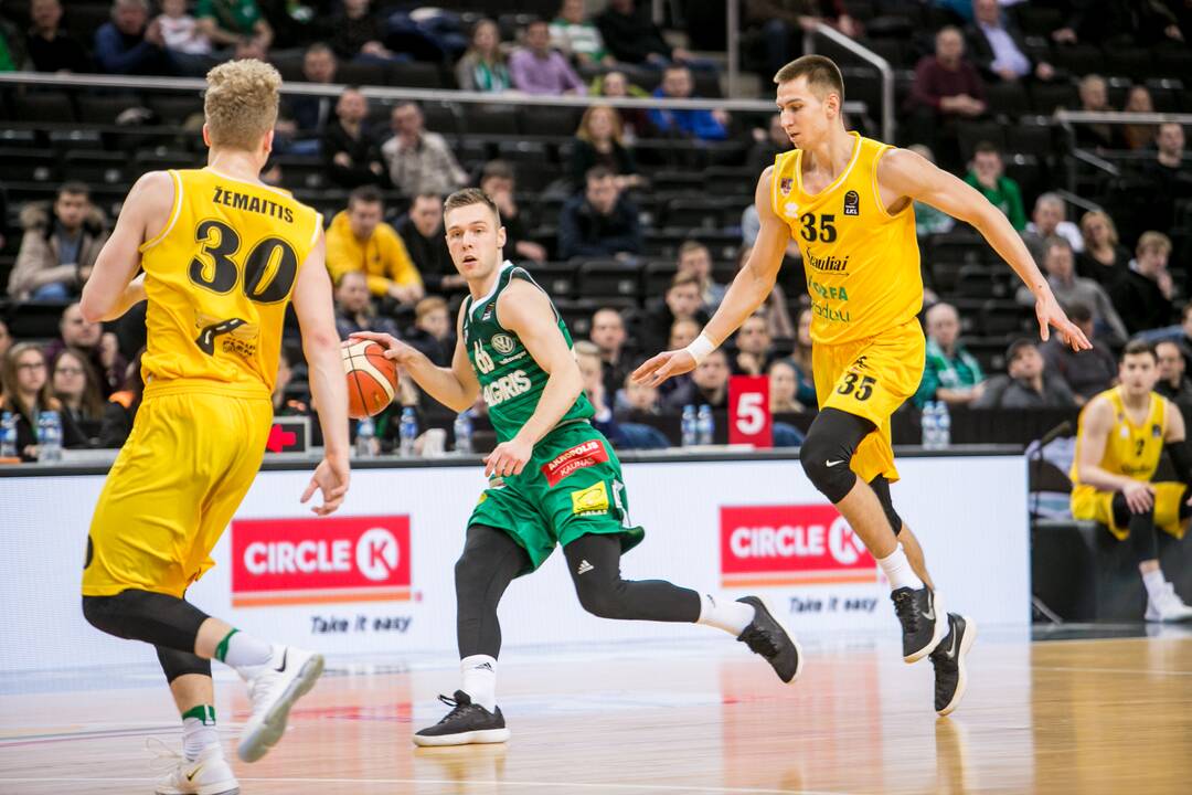 „Žalgiris“ – „Šiauliai“ 85:78