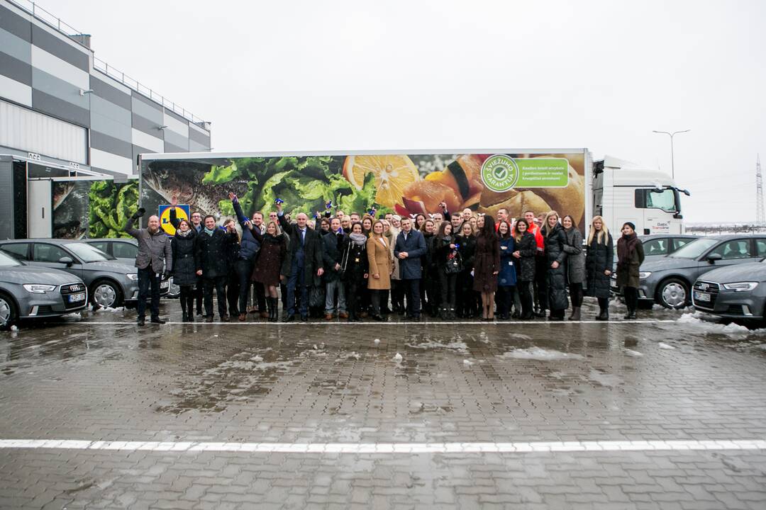 Geriausių "Lidl" parduotuvių vadovų apdovanojimai