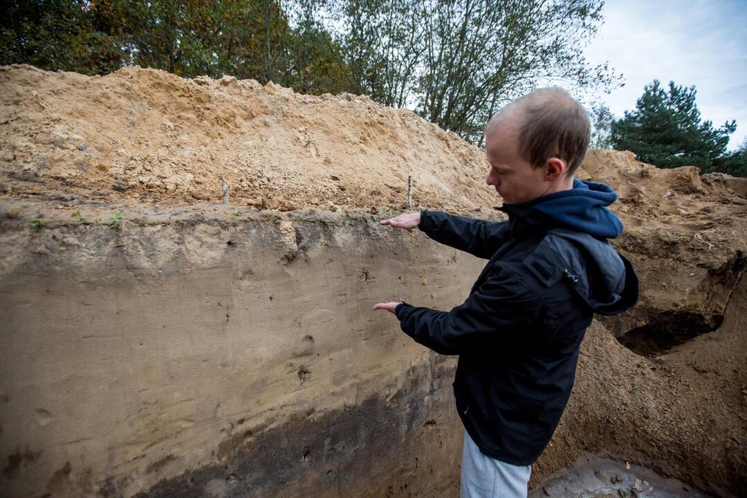 Archeologiniai kasinėjimai Pyplių piliakalnyje