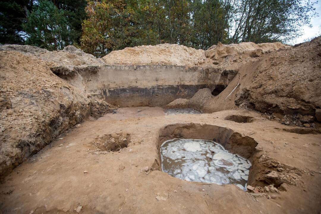 Archeologiniai kasinėjimai Pyplių piliakalnyje