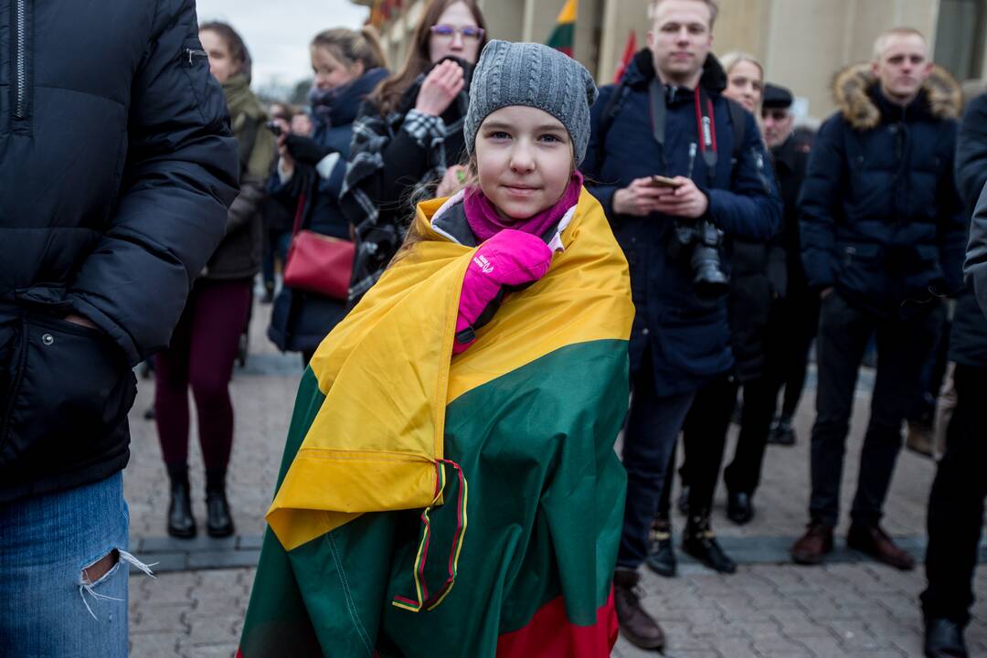 Protesto akcija „Mes kaltinam!“