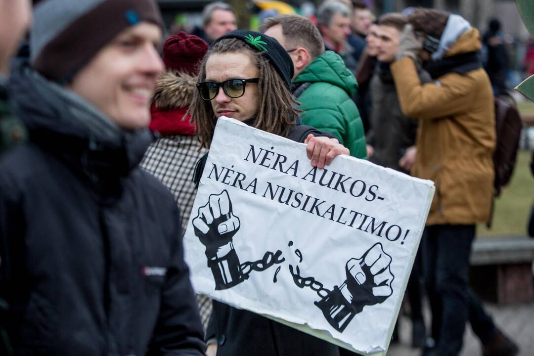 Protesto akcija „Mes kaltinam!“