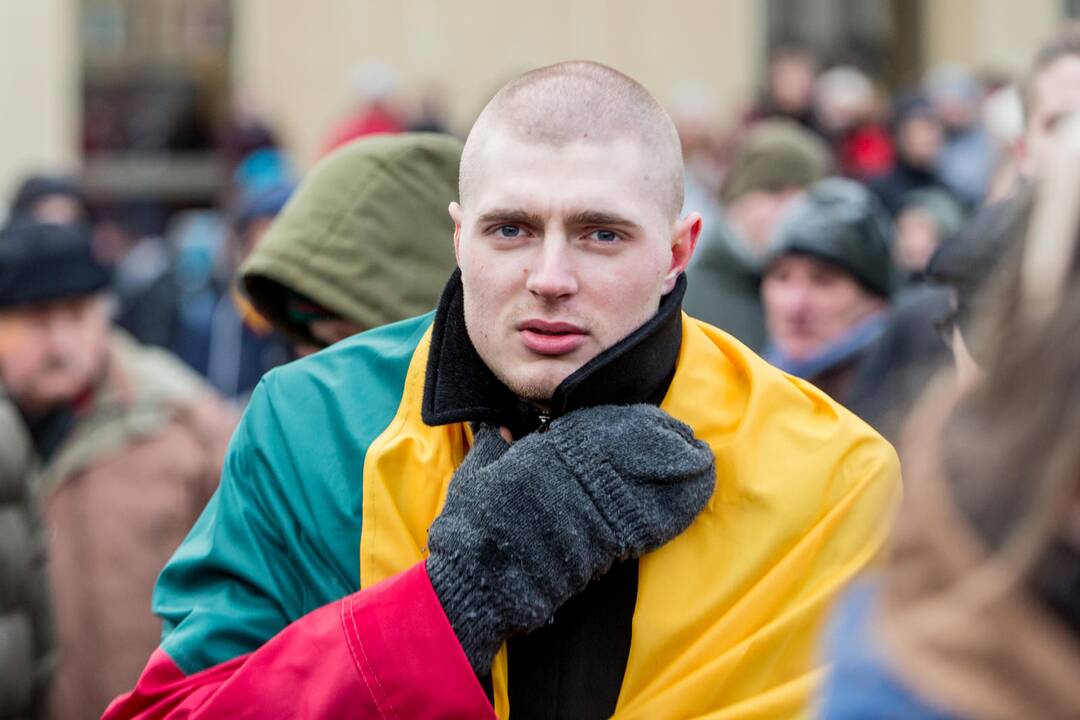 Protesto akcija „Mes kaltinam!“