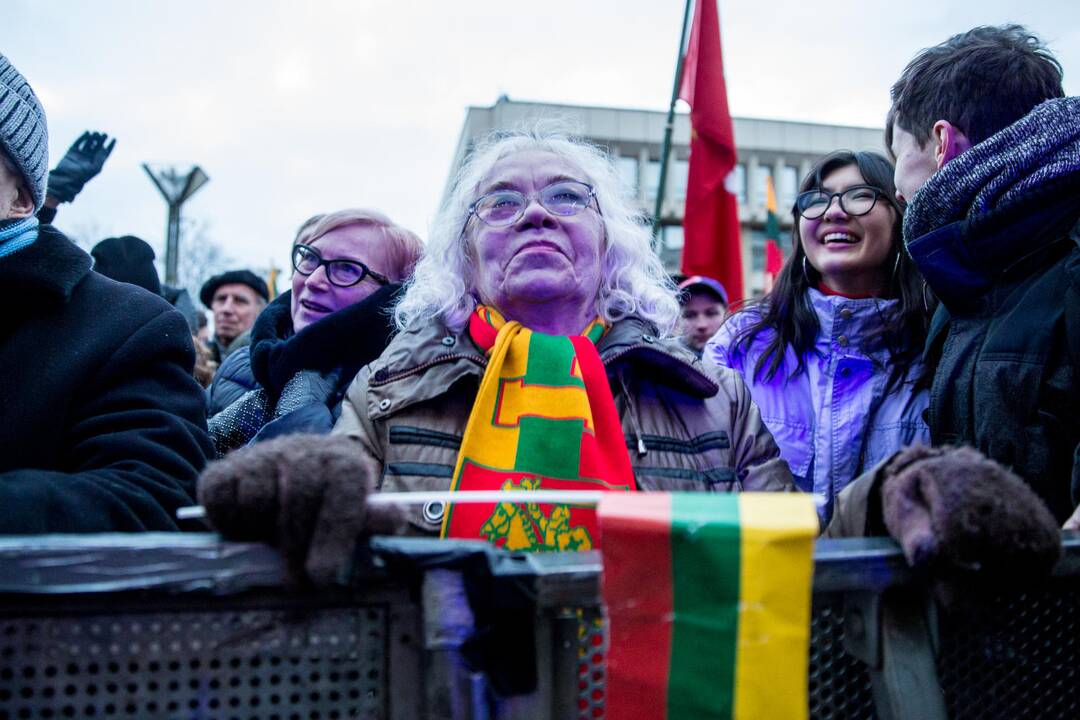 Protesto akcija „Mes kaltinam!“