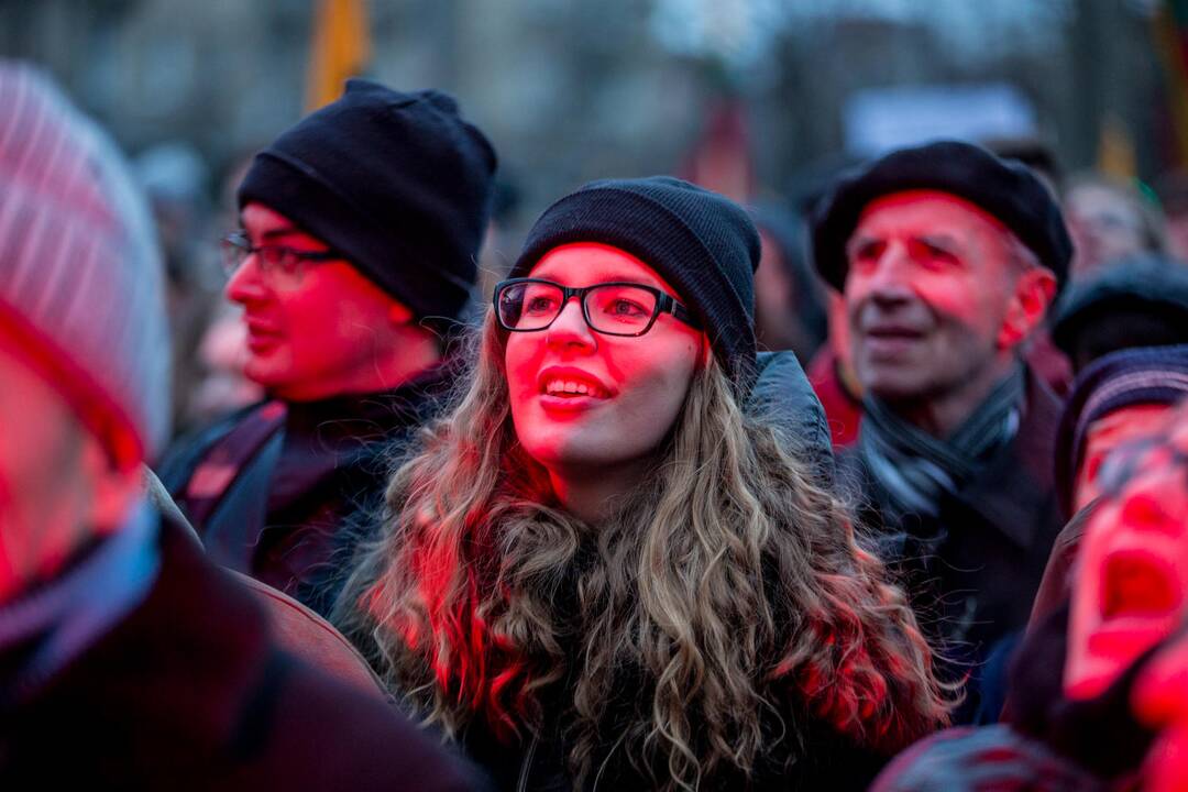 Protesto akcija „Mes kaltinam!“