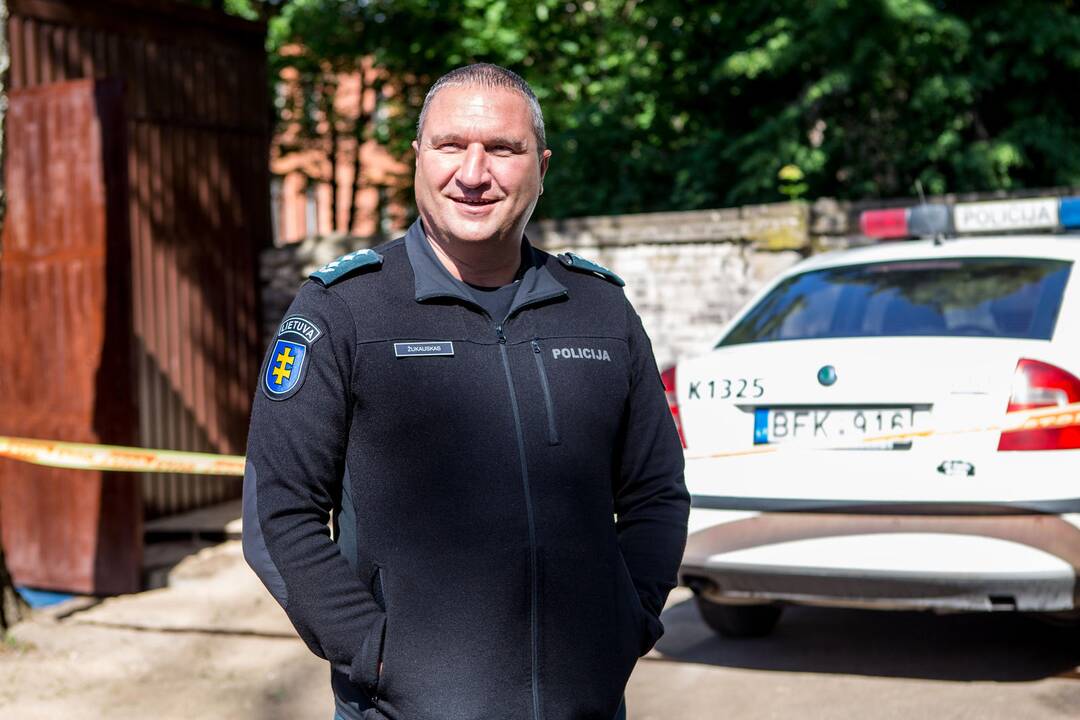 Atidaryta policijos praktinio mokymosi klasė