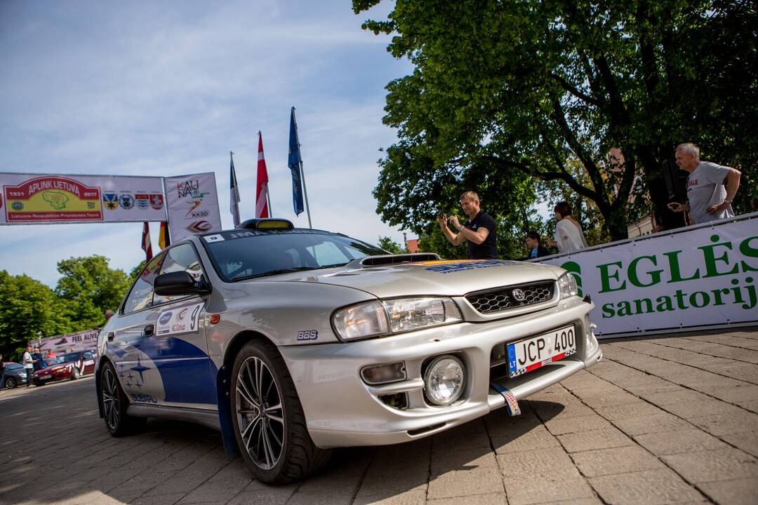 Ralio „Aplink Lietuvą 2017“ startas