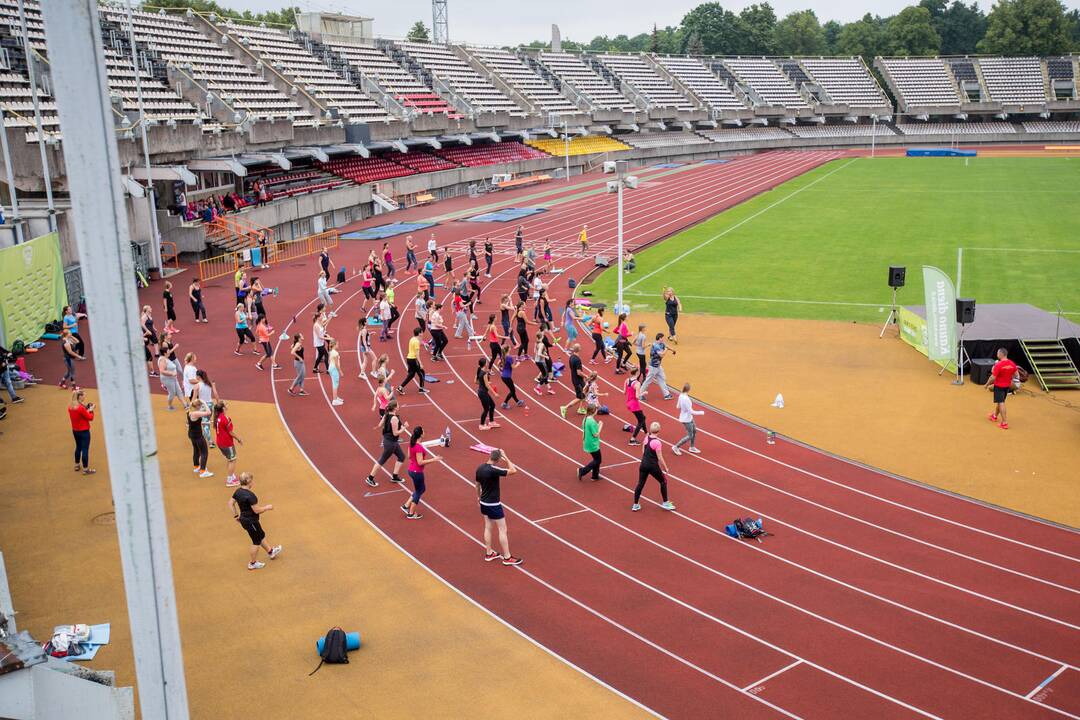 Treniruočių diena S.Dariaus ir S.Girėno stadione