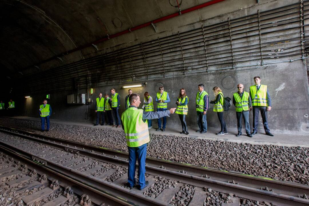 Ekskursija po Kauno geležinkelio tunelį