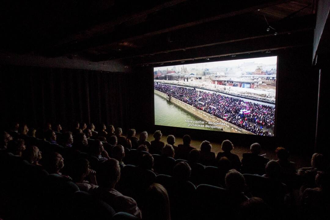 Filmo „Pernelyg laisvas žmogus“ pristatymas