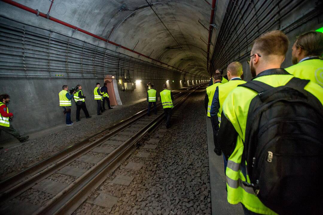 Ekskursija po Kauno geležinkelio tunelį