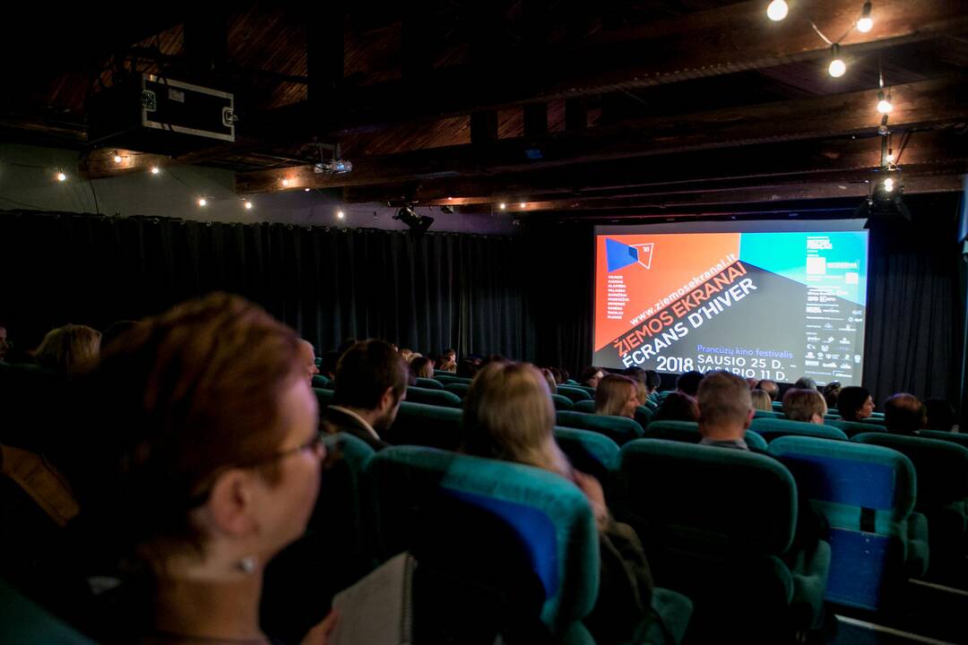 Prancūzų kino festivalio Žiemos ekranai atidarymas Romuvoje