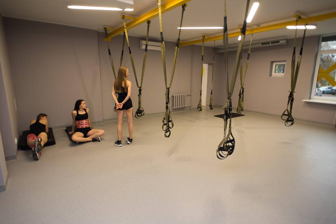 KTU studentams atvėrė naują sporto klubą 