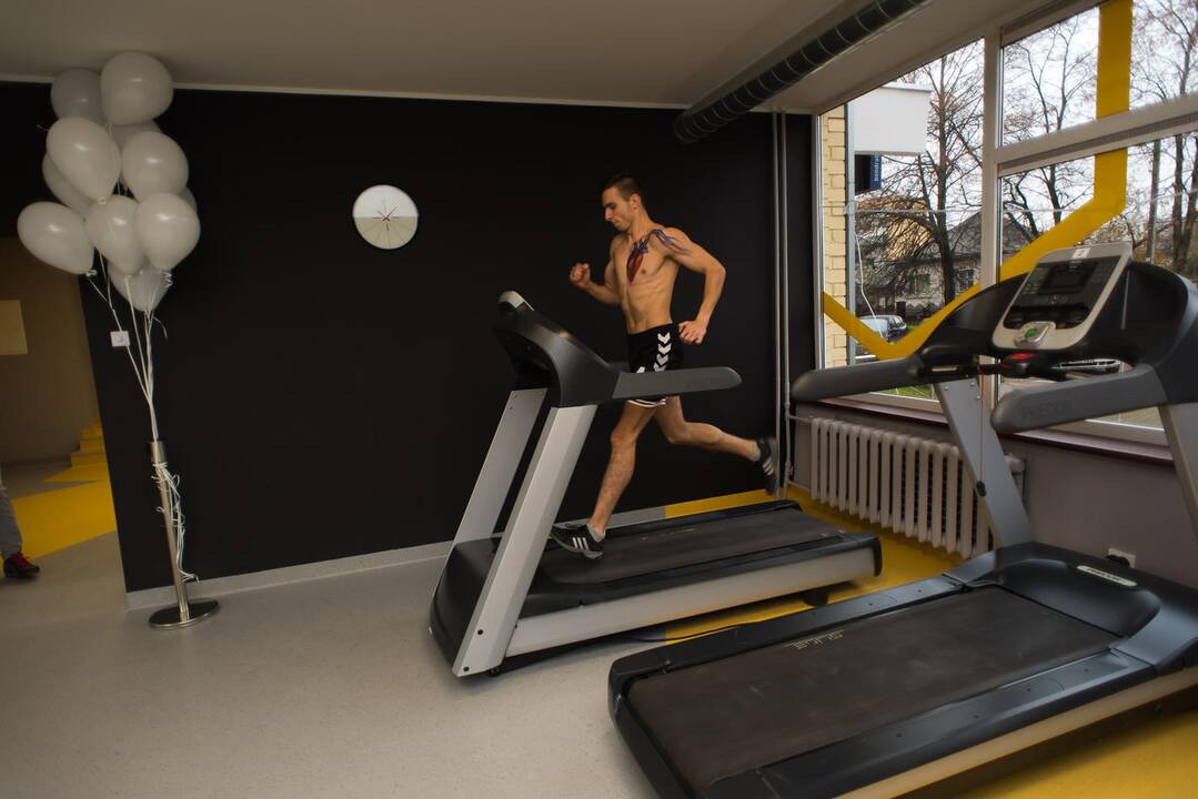 KTU studentams atvėrė naują sporto klubą 