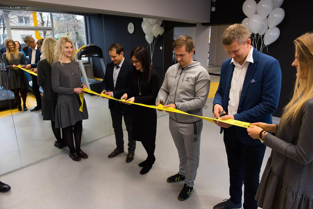KTU studentams atvėrė naują sporto klubą 