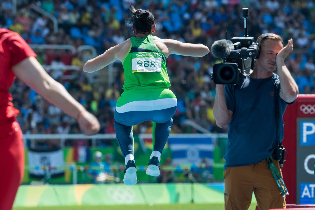 Disko metikė Z. Sendriūtė olimpiadoje liko dešimta