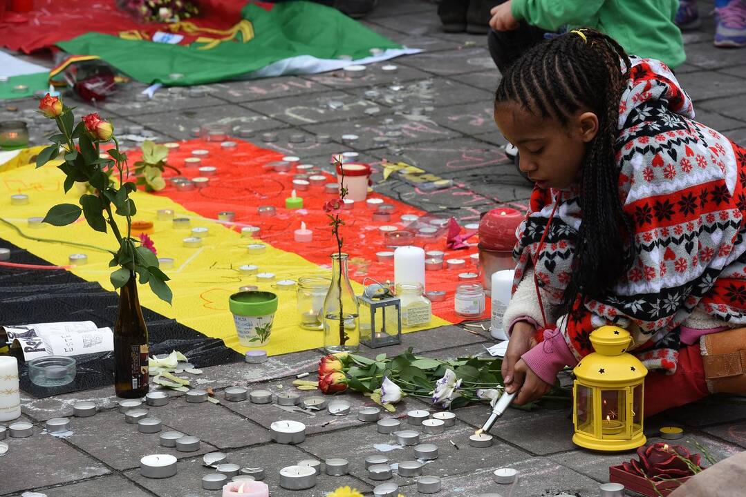 Belgija pagerbė teroro aukas