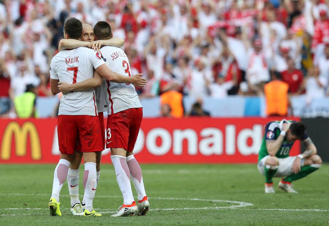 Euro 2016: Lenkija - Šiaurės Airija 1:0