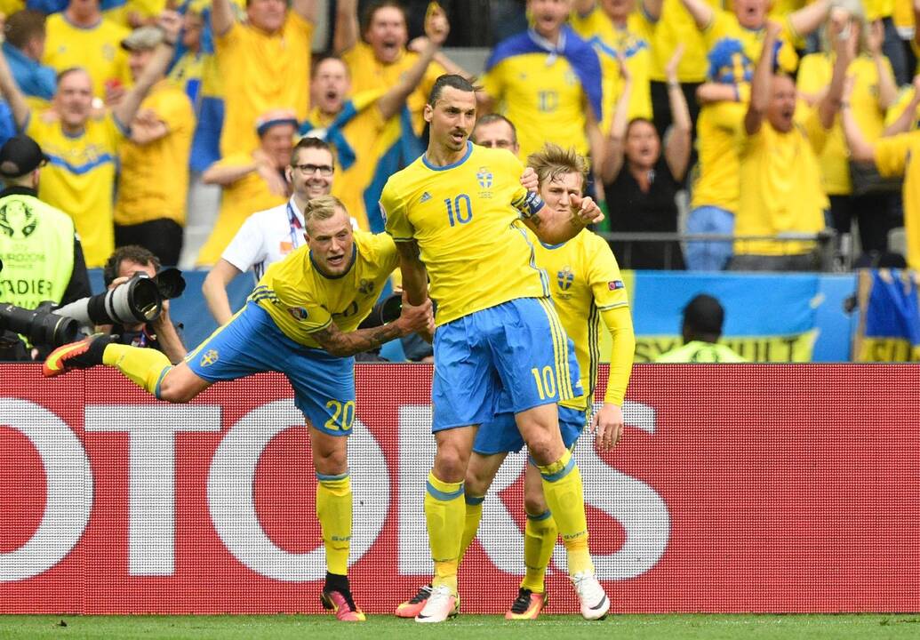 Euro 2016: Švedija - Airija 1:1