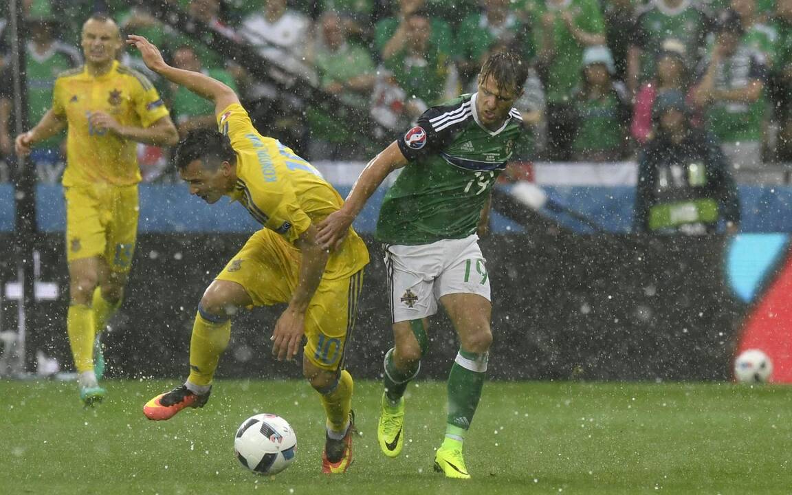 Euro 2016: Šiaurės Airija - Ukraina 2:0