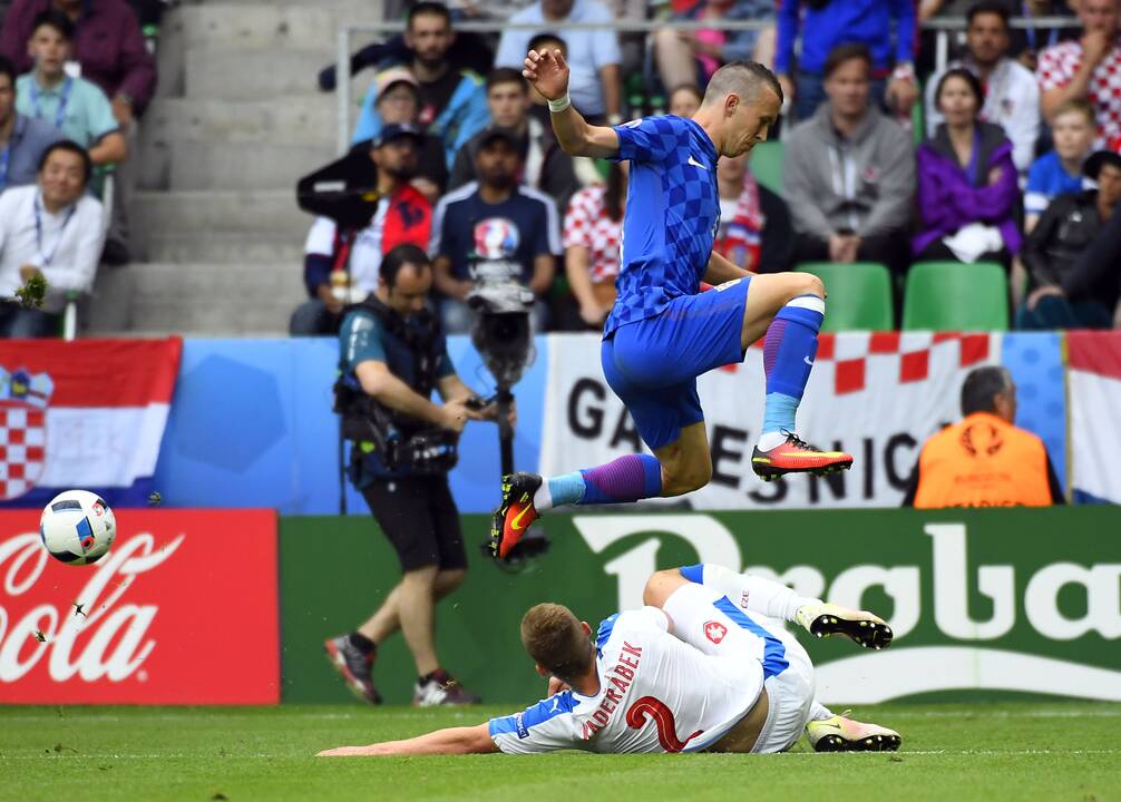 Euro 2016: Čekija - Kroatija 2:2