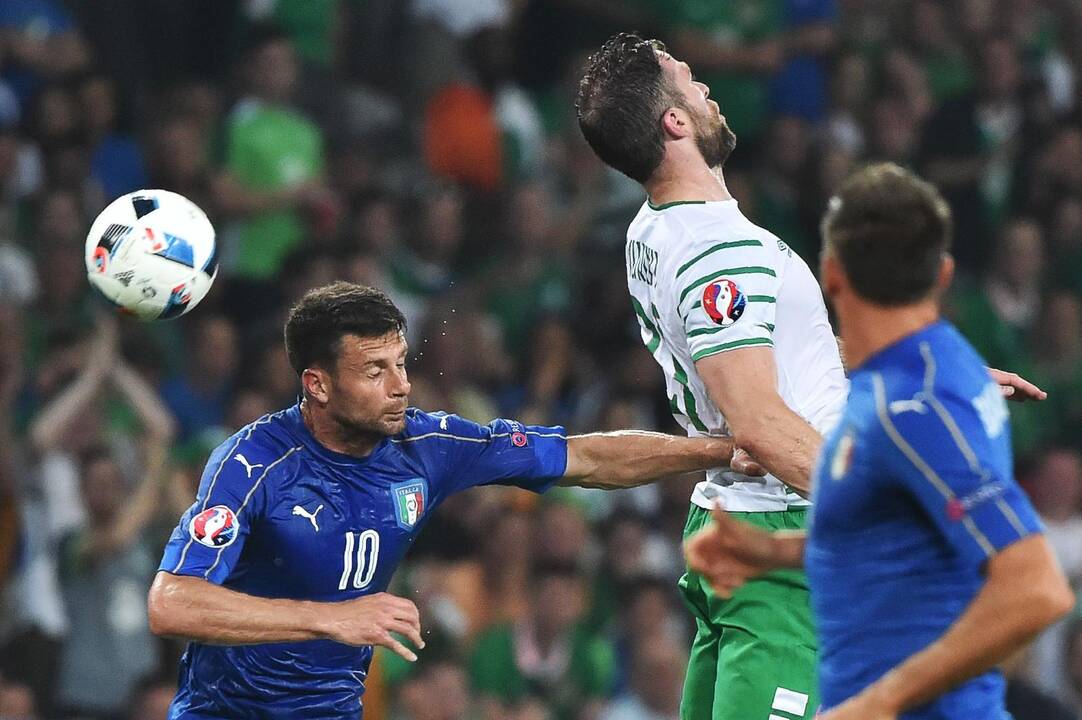 Euro 2016: Airija - Italija 1:0